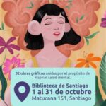 Los Colores de la Salud Mental llegan a la Biblioteca de Santiago